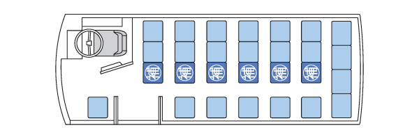 M28座席表